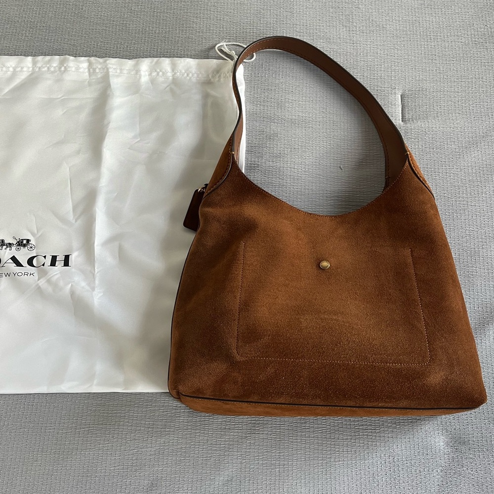 Coach Brooklyn 34 Shoulder Bag in Warm Brown - Picture 5 of 7